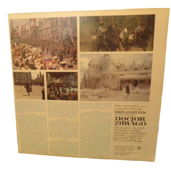 Doctor Zhivago Original Soundtrack LP 1968 MGM Repressed 1965 Released in Stereo - Picture 3 of 10